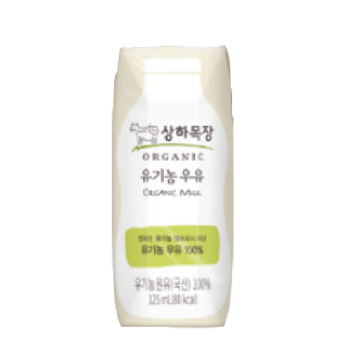 [매일] 상하목장 유기농 흰 우유 125ml 1box (24ea)