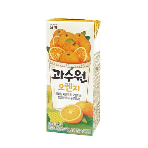 [남양] 과수원 오렌지 190ml 1box (24ea)