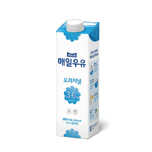 [매일] 멸균우유 900ml 1box (6ea)